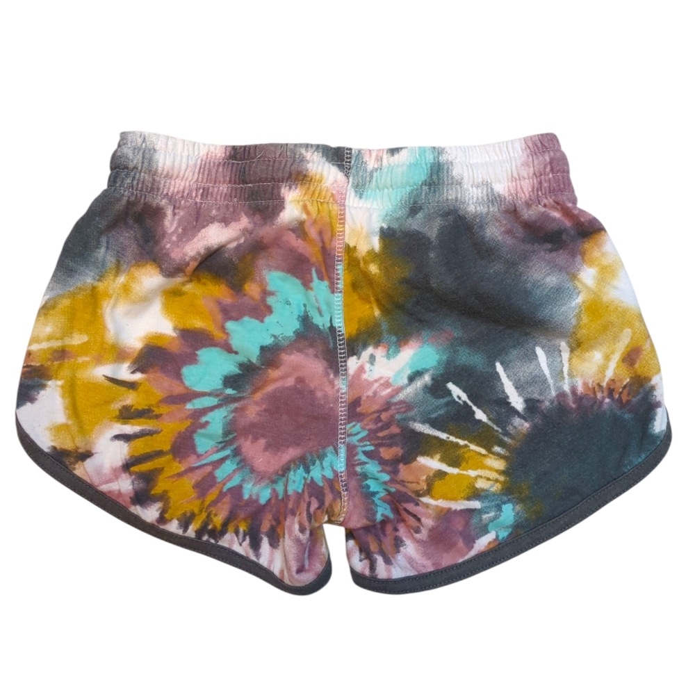 Colosseum Active Women's Simone Cotton Blend, Yoga, Running Tie-Dye Shorts, XS - Picture 3 of 11